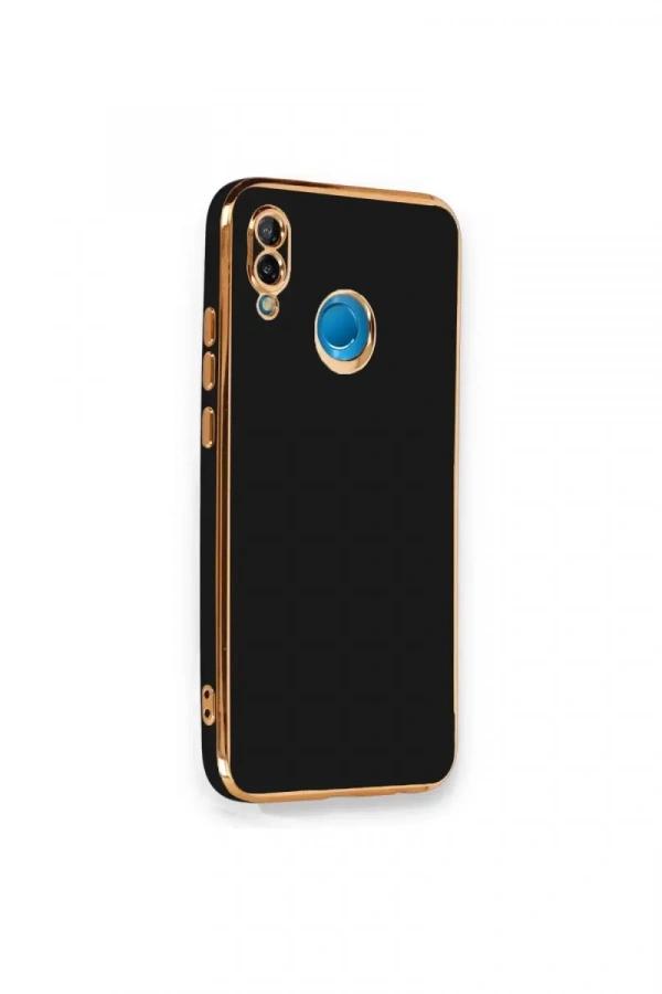 Huawei P20 Lite Kılıf Volet Silikon - Siyah