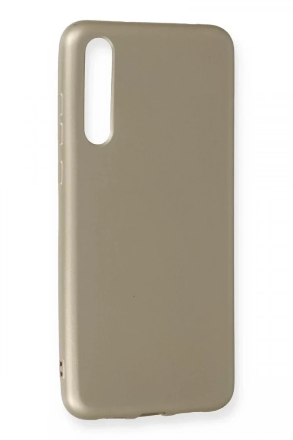 Huawei P20 Pro Kılıf First Silikon - Gold