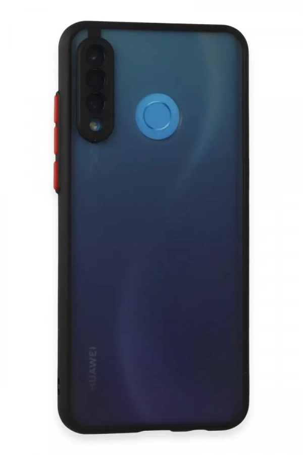 Huawei P30 Lite Kılıf Montreal Silikon Kapak - Siyah