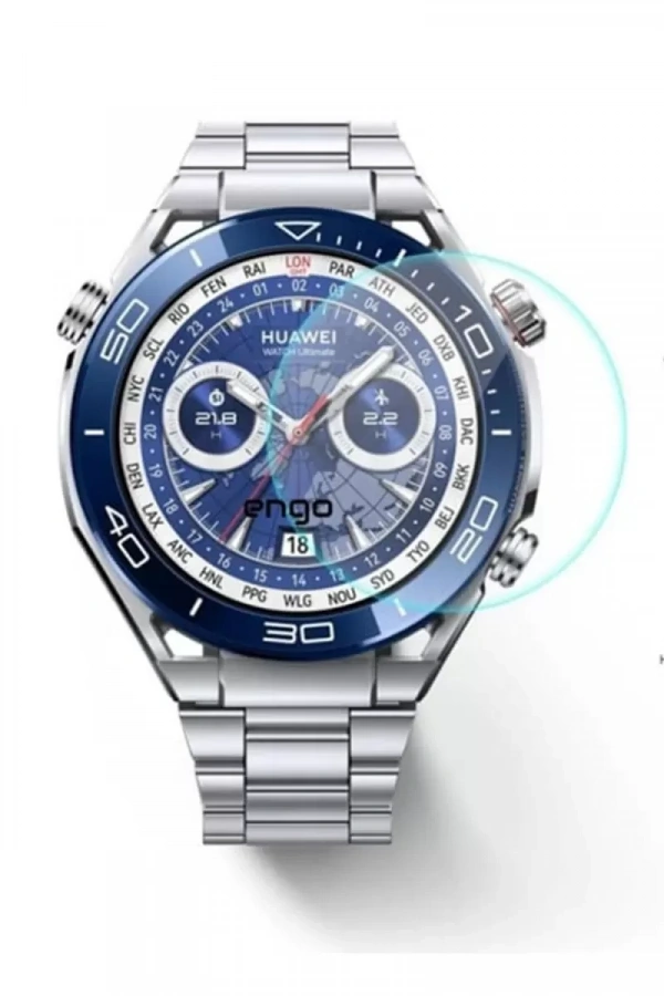 Huawei Watch Ultimate Polymer Nano Ekran Koruyucu - Şeffaf