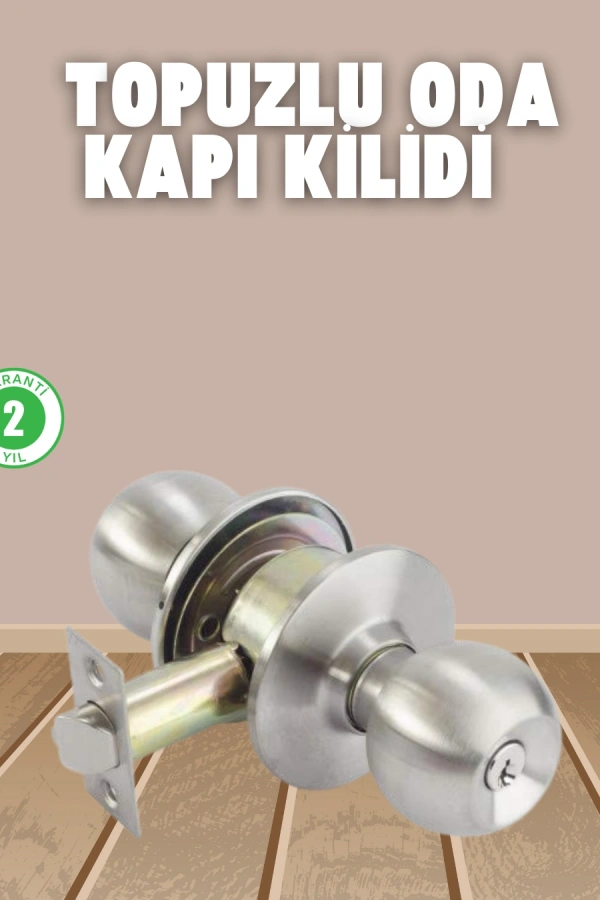İç ve Dış Mekan Uyumlu Giriş Tipi Topuzlu Kilit