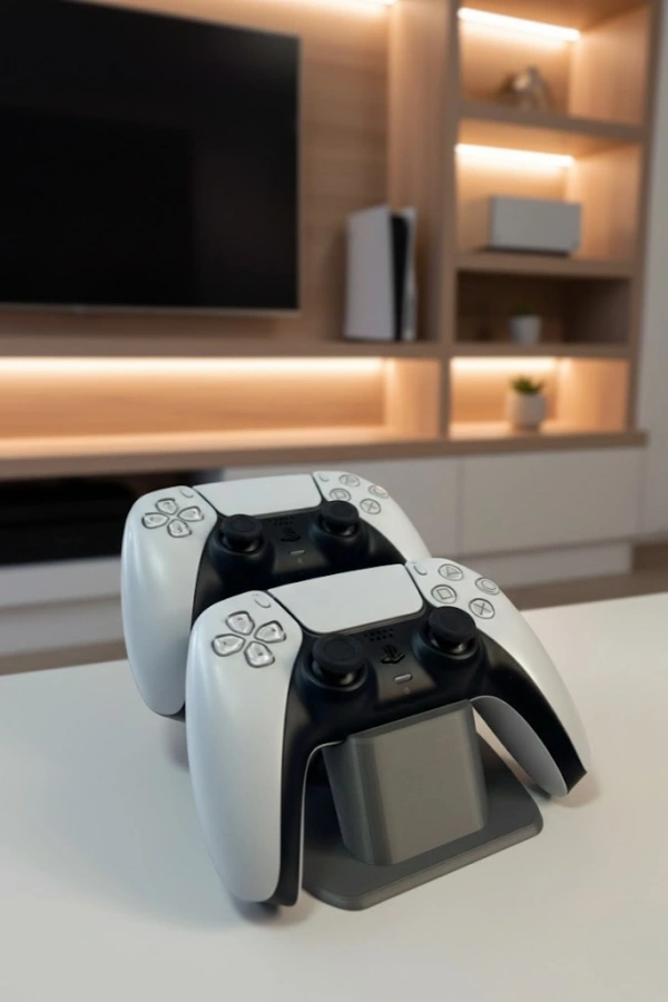 İKİLİ GAMEPAD TUTUCU ANTRASİT