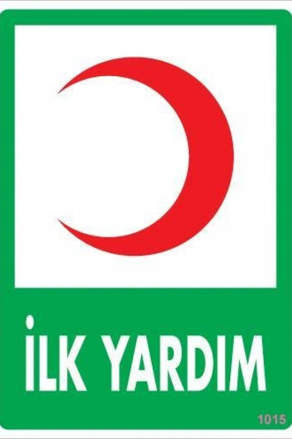 İlk Yardım Dolabı Levhası 25x35 KOD:1015