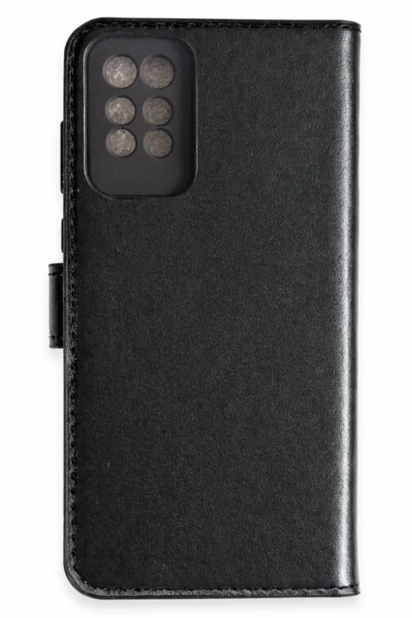 İnfinix Note 10 Pro Kılıf Trend S Plus Kapaklı Kılıf - Siyah