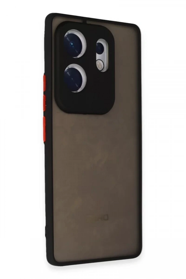 İnfinix Zero 30 4G Kılıf Montreal Silikon Kapak - Siyah