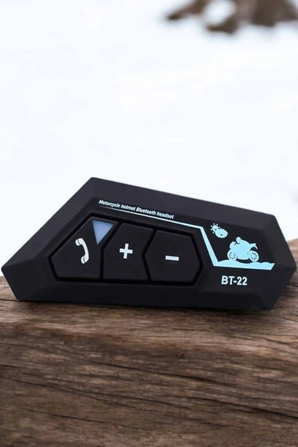 İnterkom Intercom Kask Kulaklık Bt22 Bluetooth Motosiklet Kulaklık 5.0 Bluetooth