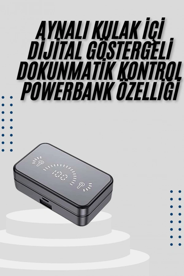 İos Android Uyumlu Bluetooth Kulaklık Kablosuz Kulaklık Yüksek Basslı