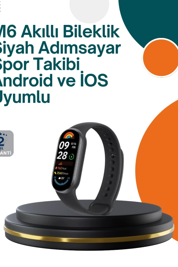 iOS ve Android Uyumlu Akıllı Bileklik – Çok Fonksiyonlu Kullanım
