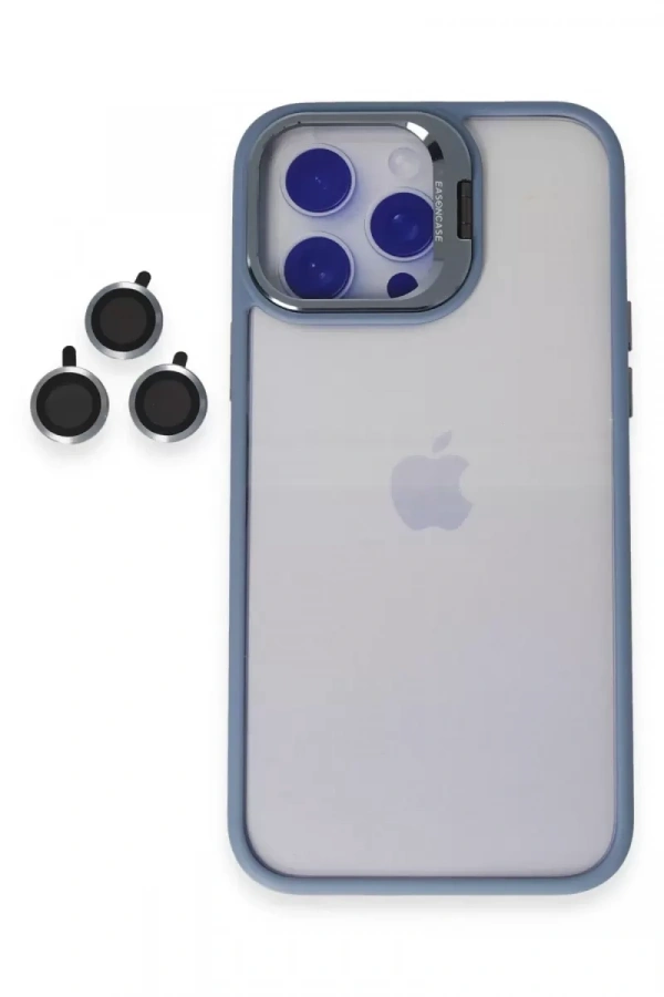 iPhone 14 Pro Kılıf Roblox Lens Standlı Kapak - Sierra Blue