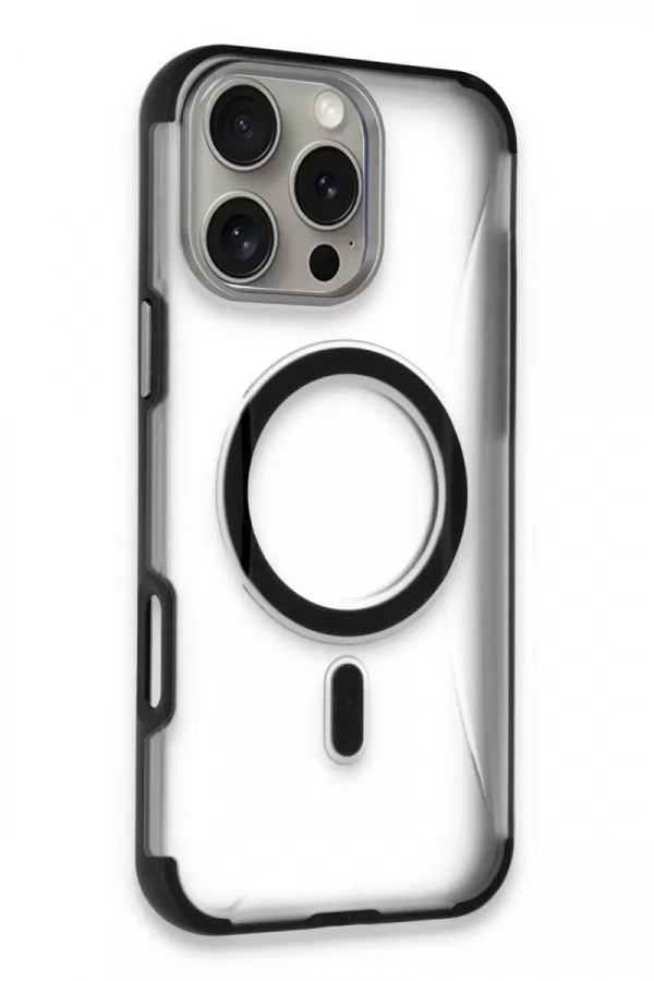 iPhone 14 Pro Max Hilton Magsafe Kapak - Siyah