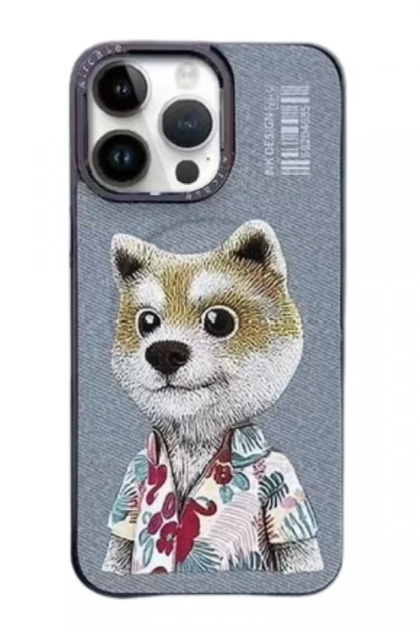 iPhone 15 Pro Fun Magsafe Kapak - Titan Gri