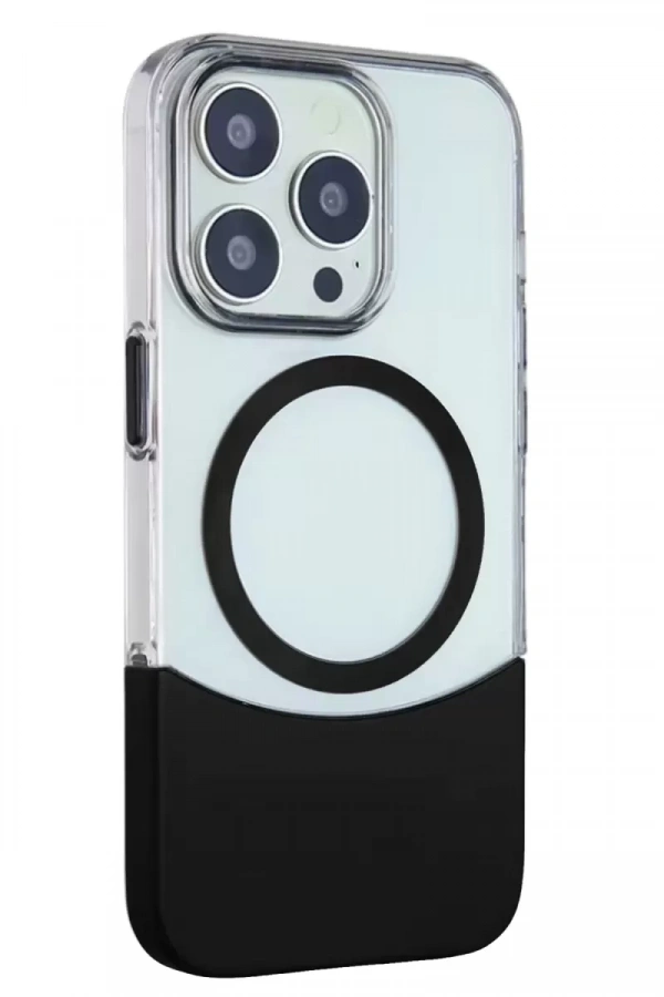 iPhone 15 Pro Max PC Suit Magsafe Kapak - Siyah