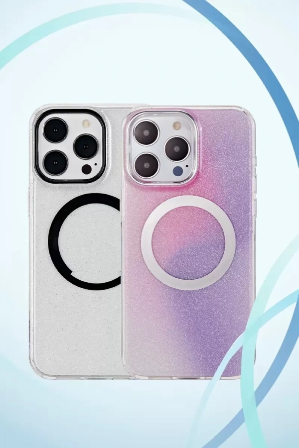 iPhone 15 Pro Max Tanya Magsafe Kapak - Desen 3