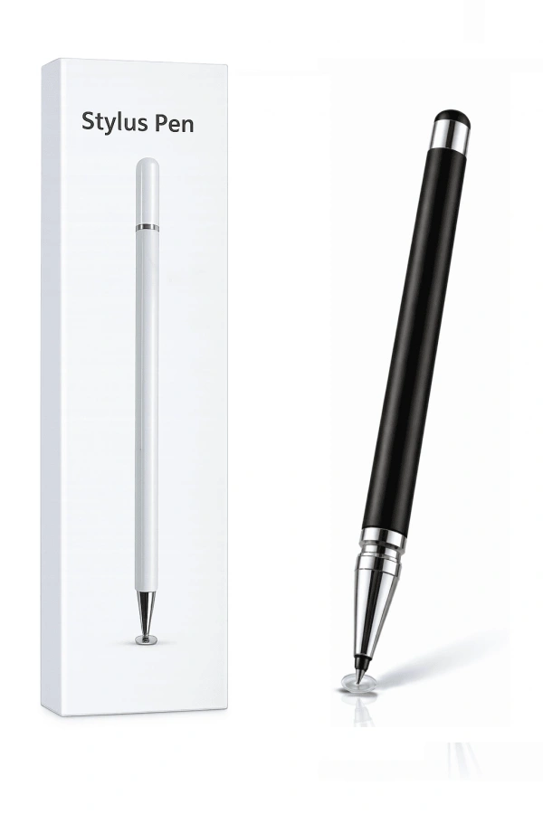 iPhone 15 PRO Uyumlu Dokunmatik Stylus Kalem Disk Uçlu Hassas Tablet Telefon Çizim Kalemi