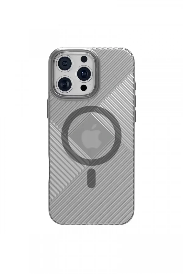 iPhone 16 Pro Max Stella PC Sert Magsafe Kılıf - Siyah