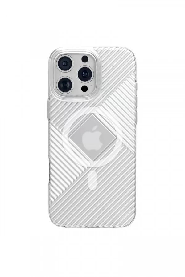 iPhone 16 Pro Stella PC Sert Magsafe Kılıf - Şeffaf