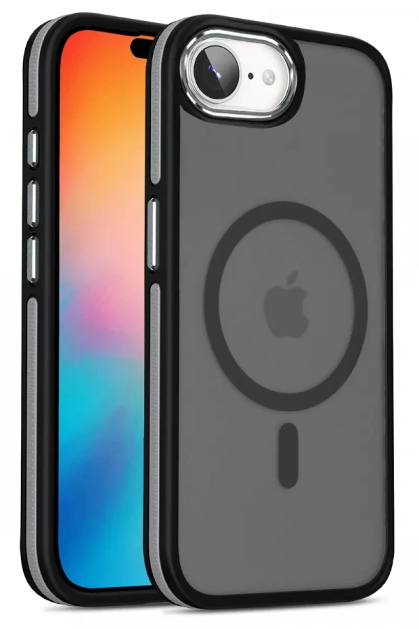 iPhone 16E Winner Magsafe Kapak - Siyah