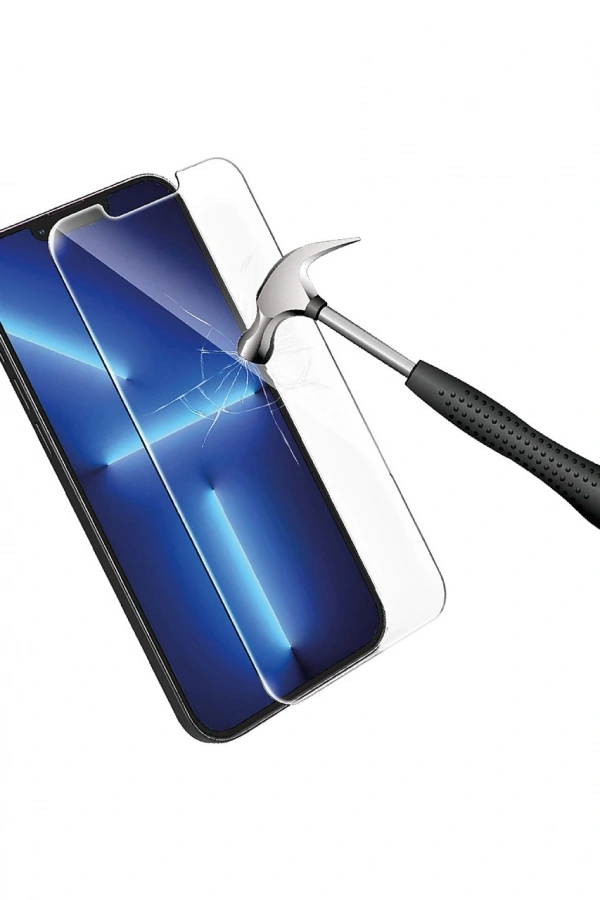 iPhone 17 Ekran Koruyucu Kırılmaz Cam Şeffaf Cam