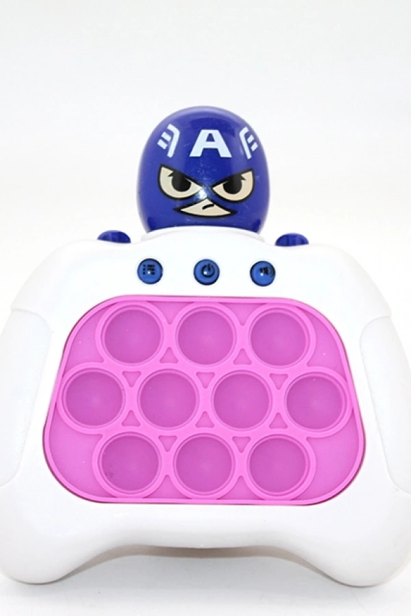 Işıklı Müzikli Pop-It Captain America Tasarımlı