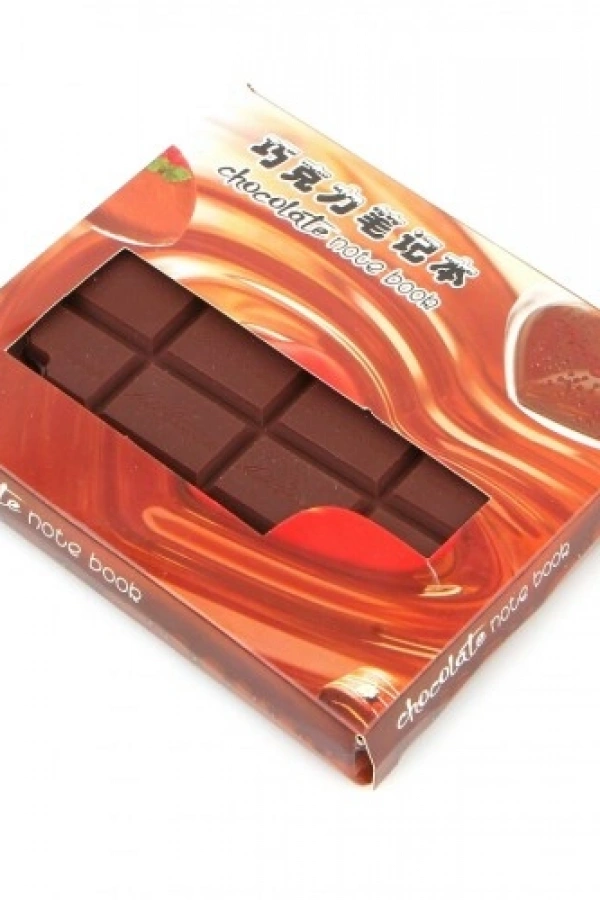 Isırılmış Çikolata Tasarımlı Kokulu Not Defteri