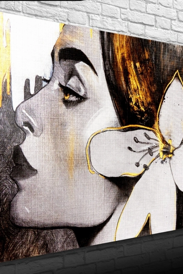 İspanyol Kadın Portresi Kanvas Tablo 50 x 70