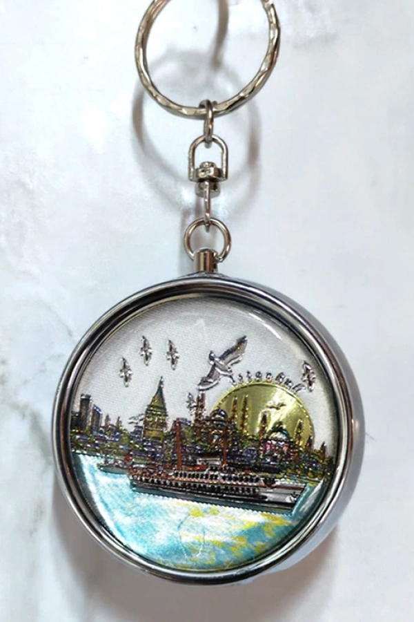 İstanbul Temalı Cep Küllüğü Anahtarlık