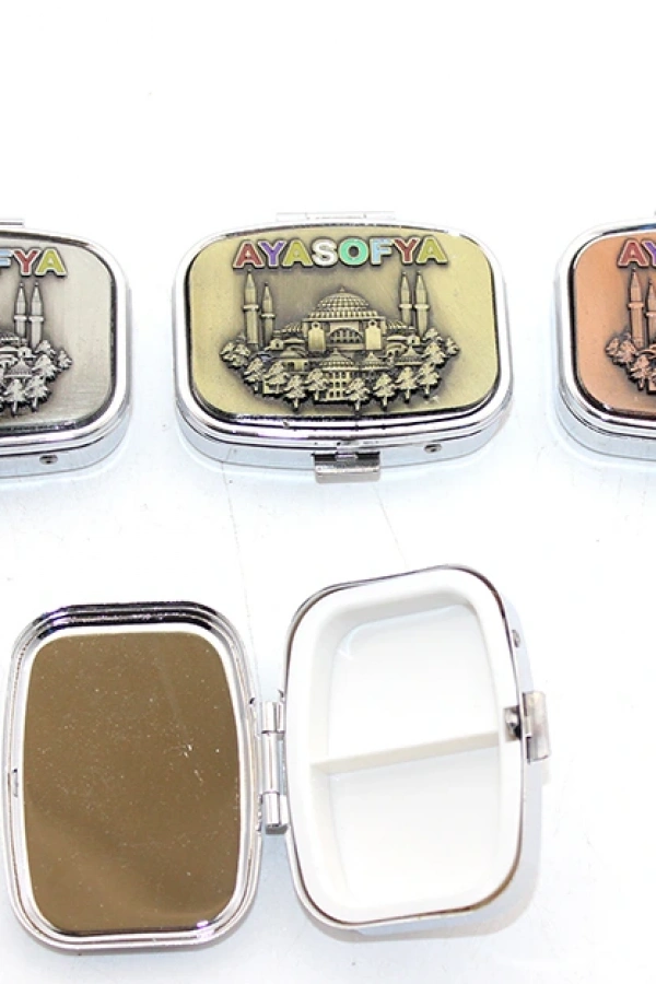 İstanbul Temalı Enfiye Kutusu Ayasofya Baskılı