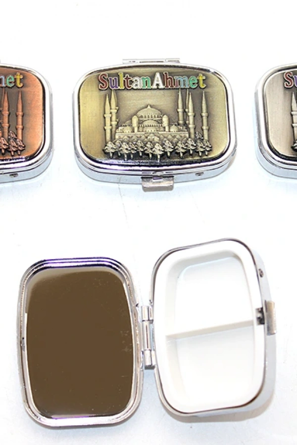 İstanbul Temalı Enfiye Kutusu Sultanahmet Baskılı