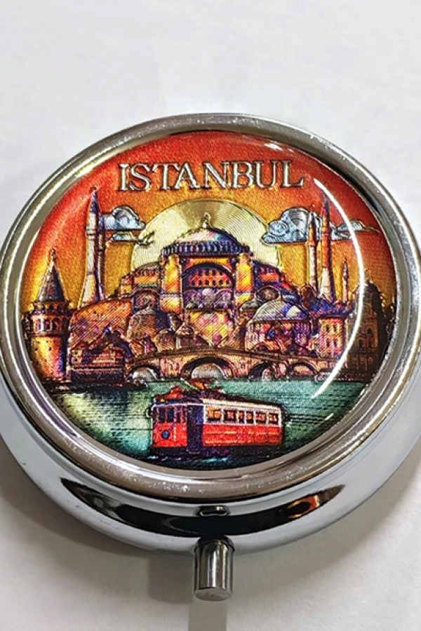İstanbul Temalı İlaç Kutusu - Model 1