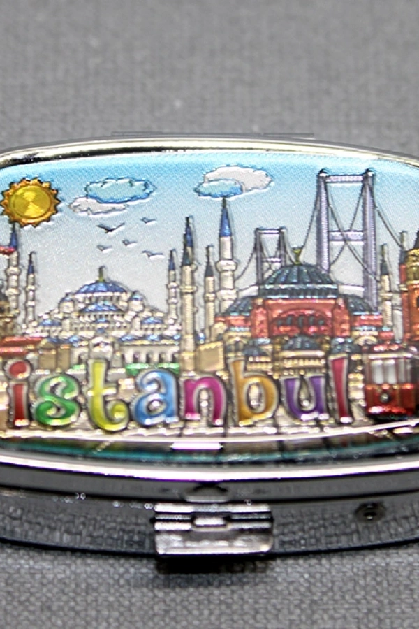 İstanbul Temalı İlaç Kutusu - Model 14