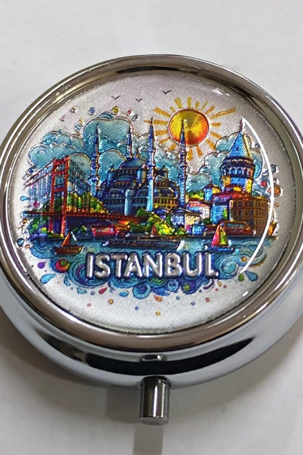 İstanbul Temalı İlaç Kutusu - Model 2