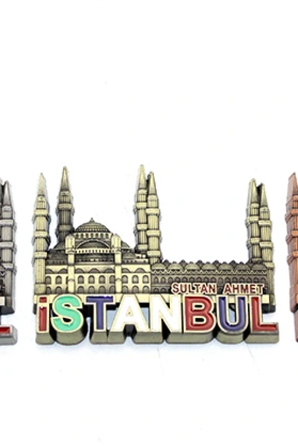 İstanbul Temalı Metal Magnet Model 5