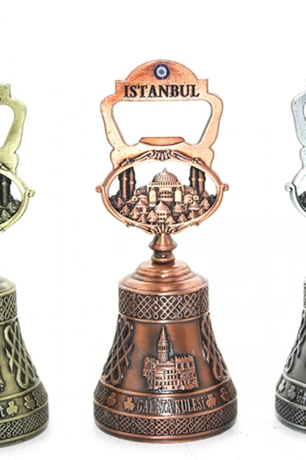 İstanbul Temalı Metal Zil