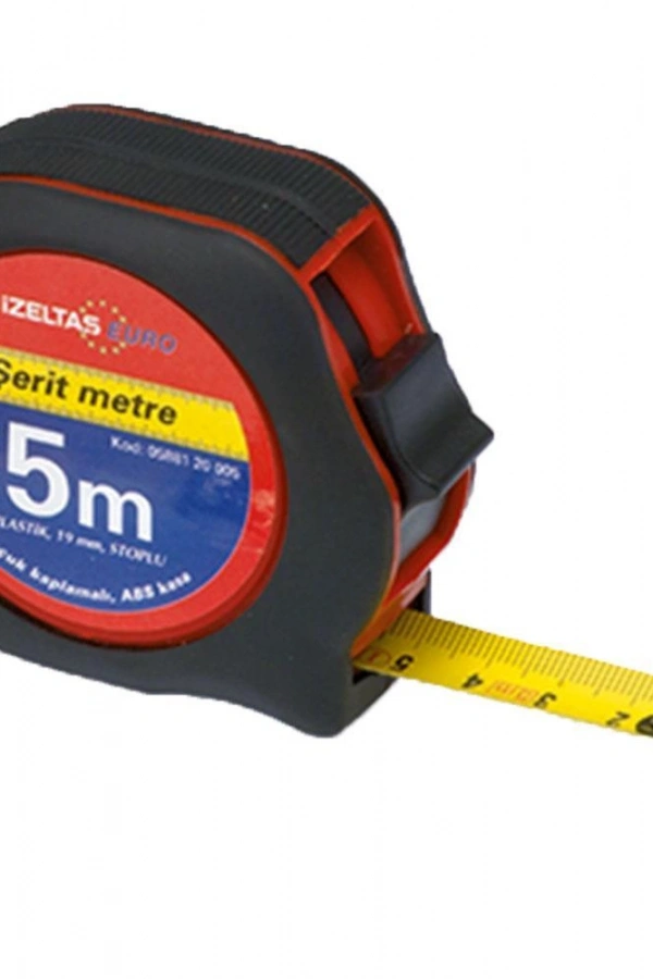 İzeltaş Plastik Şerit Metre 5 Metre