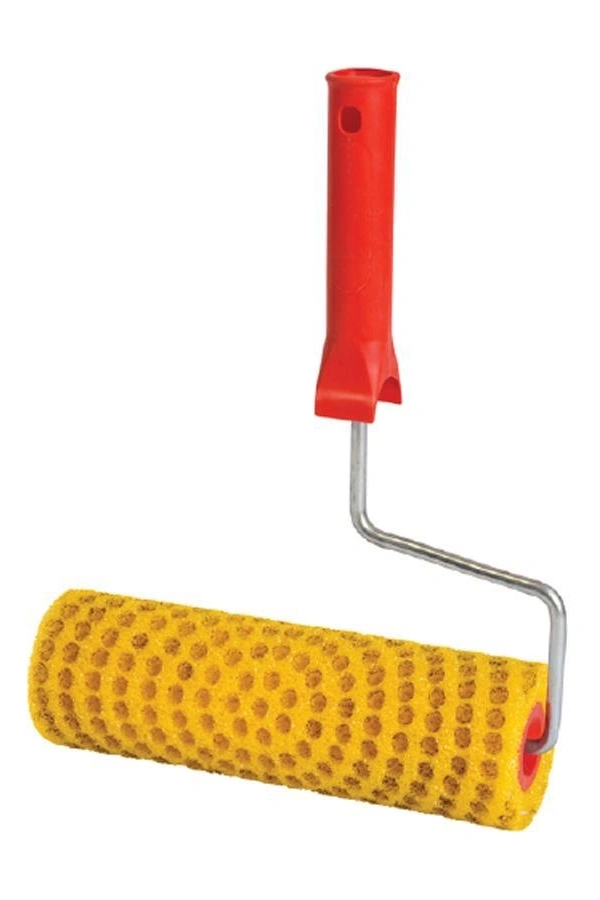 İzmir Fırça Mercan Rulo Delikli 25 cm Saplı