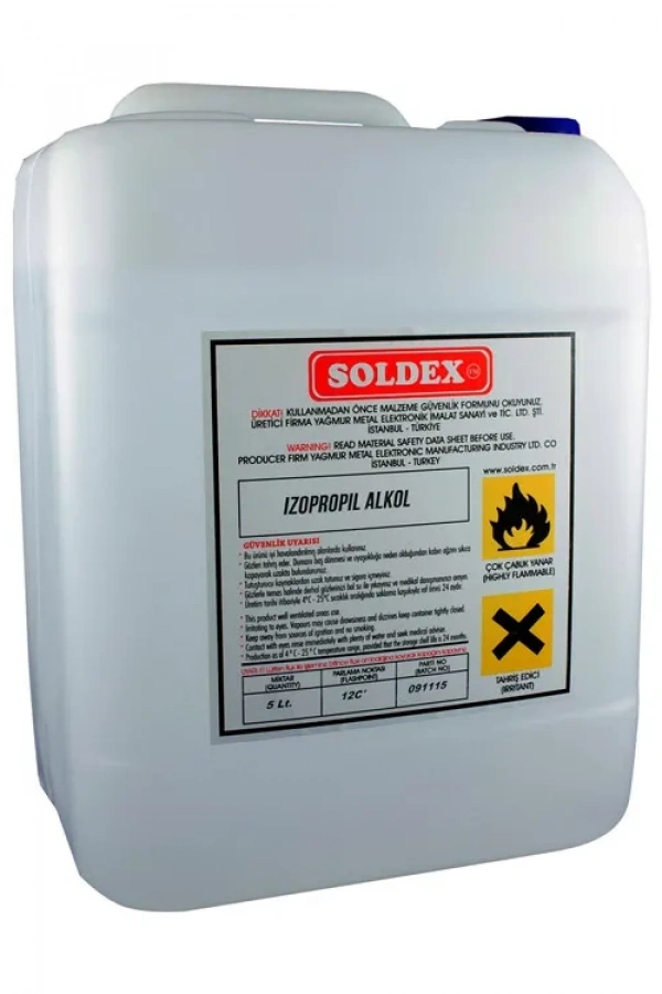 İzopropil Alkol 5 Lt - %99,9 Saf İPA