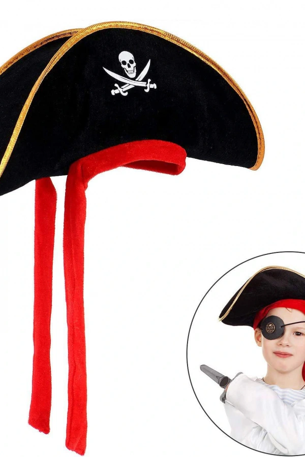 Jack Sparrow Çocuk Kadife Şapka