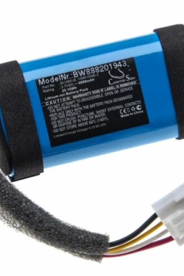 Sertec JBL Flip 5 uyumlu 3.7v 6800 mah Soketli Batarya
