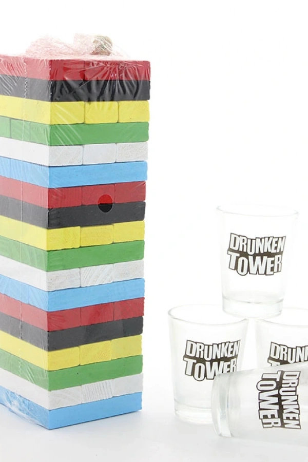 Jenga Shot Bardak Oyunu Model 1