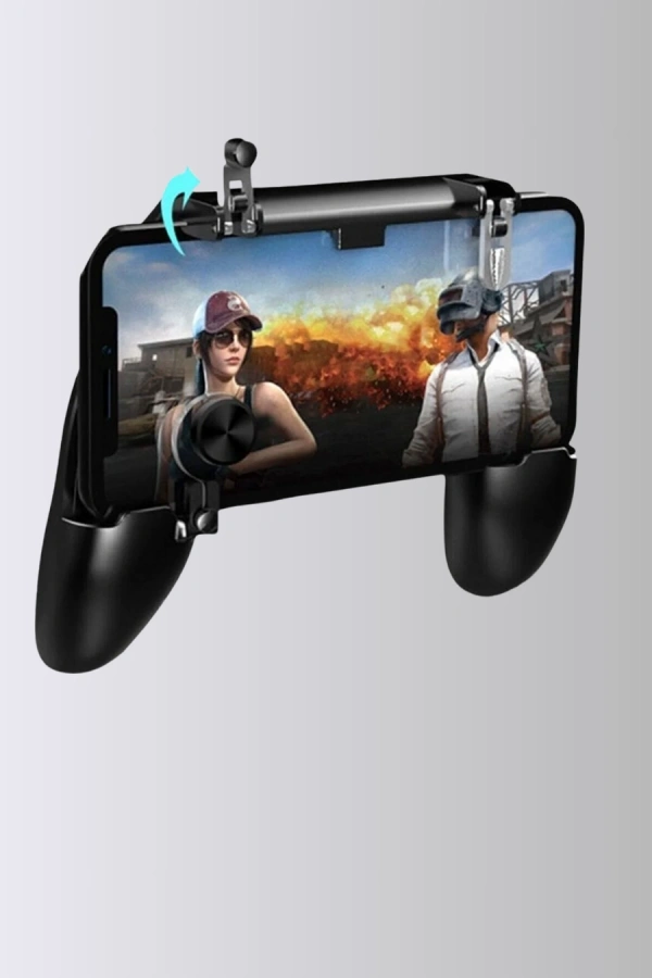 Joystickli ve Tetikleyicili PUBG Mobile Gamepad Oyun Kontrolcüsü