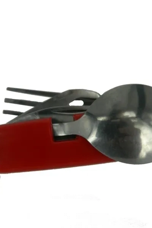 K 524 RD Çok Amaçlı Çakı (Çatal, Kaşık, Bıçak) 9cm - Plastik Gövde