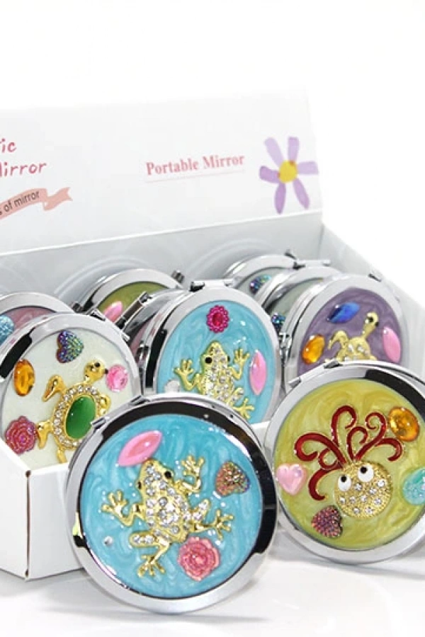 Kabartmalı Desenli El Aynası