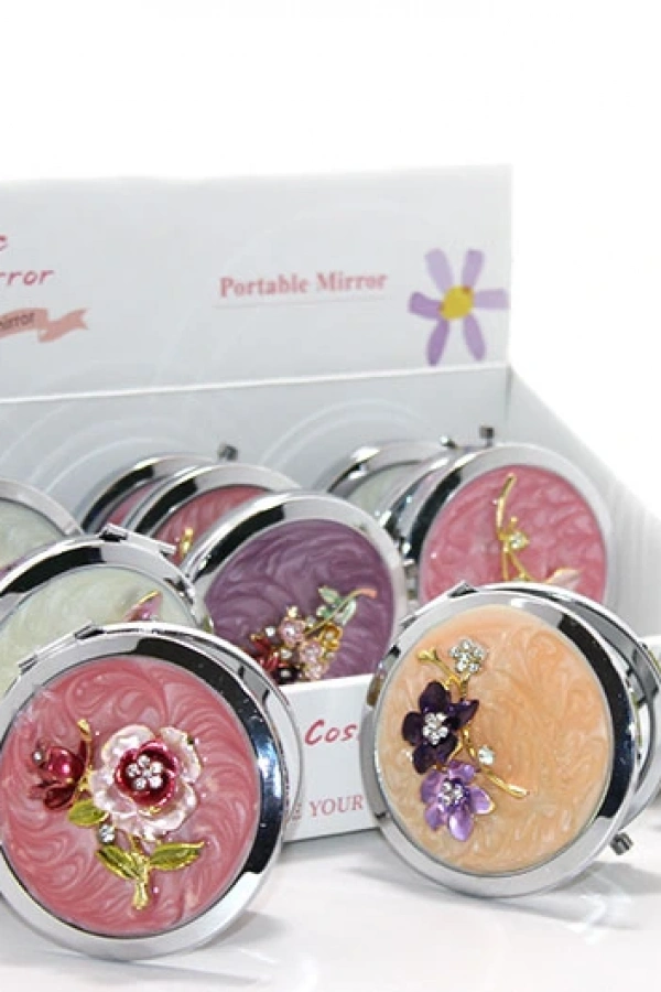 Kabartmalı Desenli El Aynası Model 2