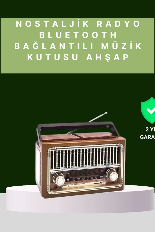 Kablosuz Bluetooth Hoparlör ve FM Radyo