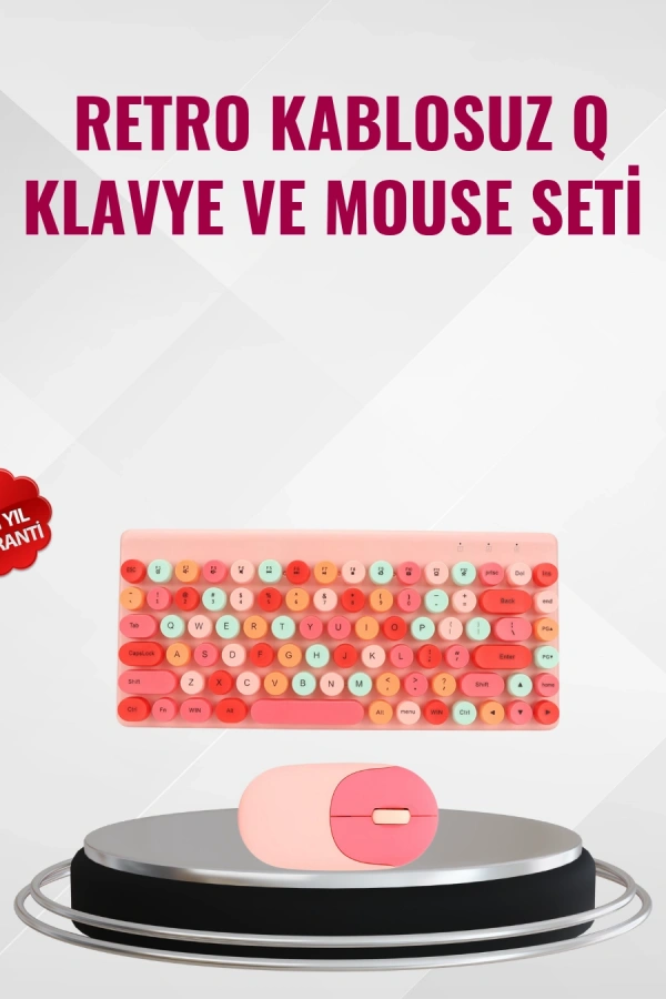 Kablosuz Bluetooth Klavye – Çoklu Cihaz Desteği, Akıllı Güç Tasarrufu