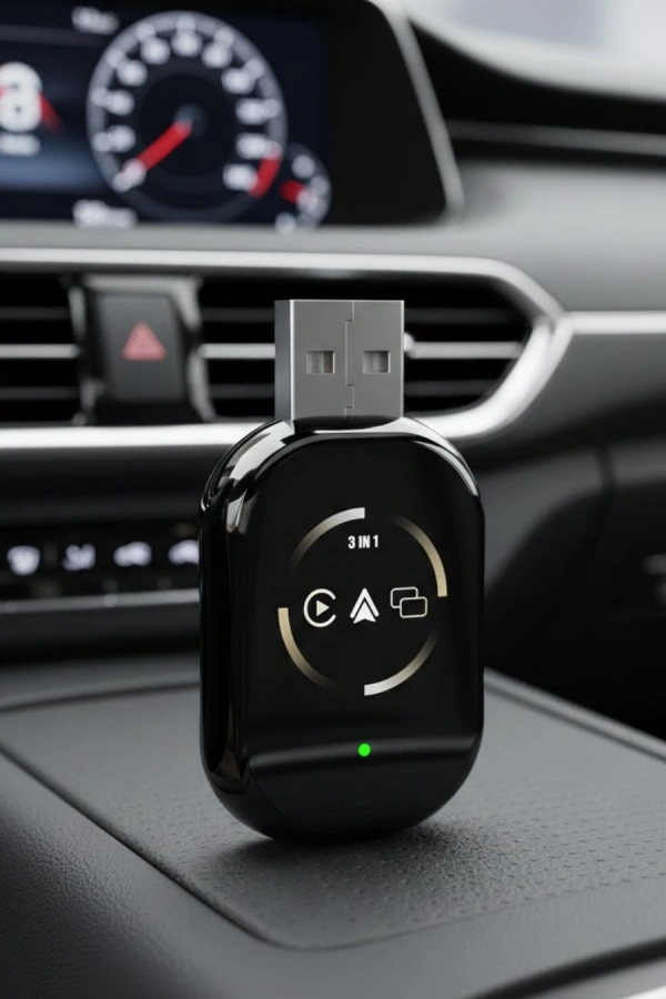 Kablosuz CarPlay Android Auto Adaptörü Otomatik Eşleşme