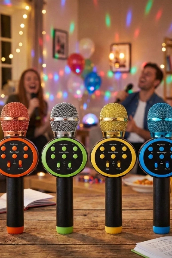 Kablosuz Karaoke Mikrofonu