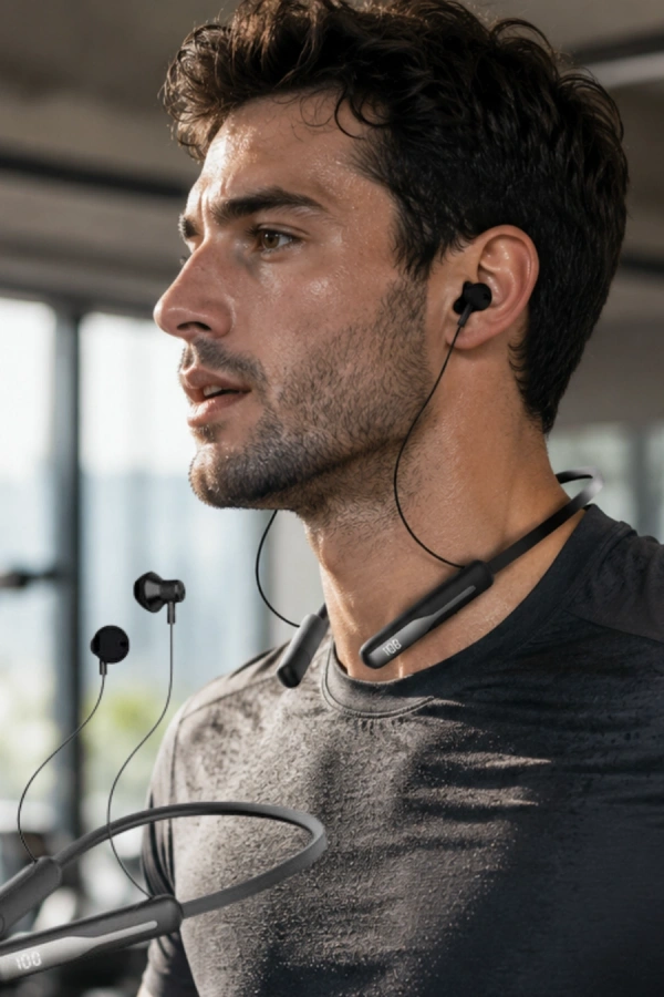 Kablosuz Neckband Kulaklık Bluetooth 5.4 Manyetik Tasarımlı