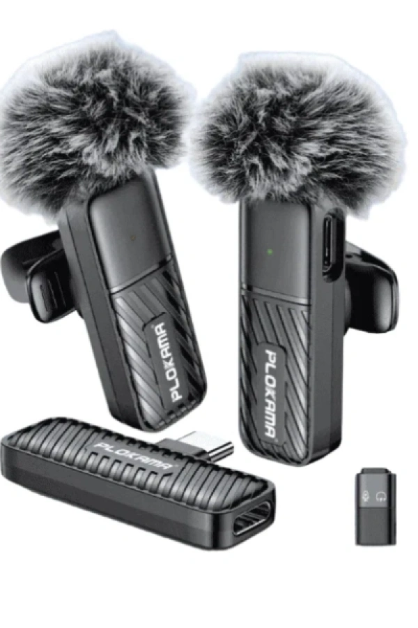 Kablosuz Type-C Yaka Mikrofonu