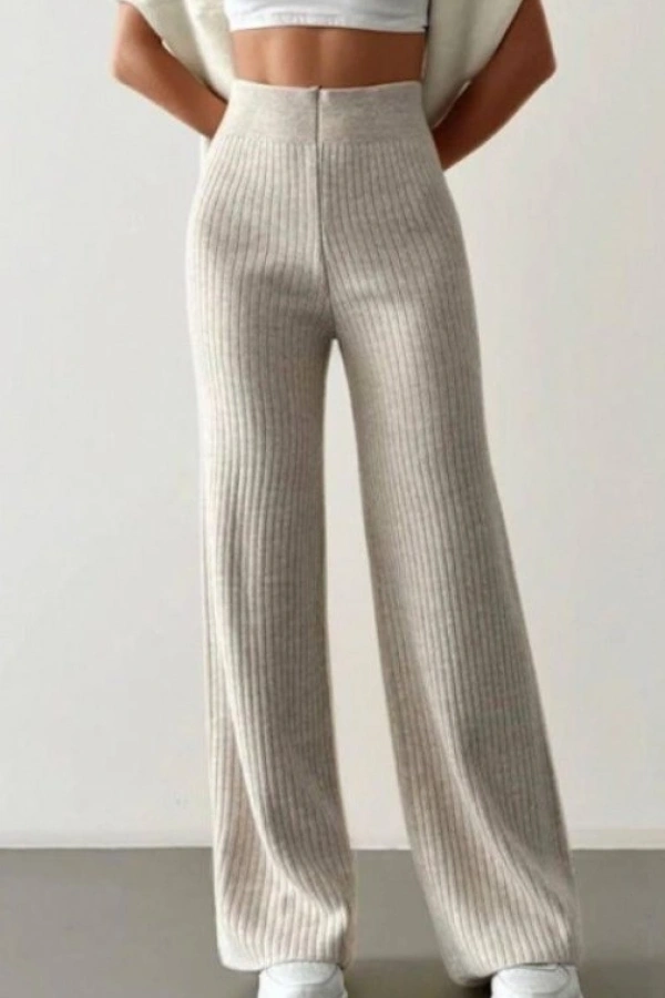 Kadın Kaşkorse Bol Paça Pantolon